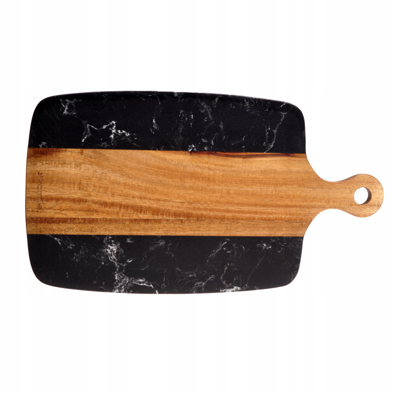 KAMILLE DESKA DO KROJENIA I SERWOWANIA 40x22cm bambus + tworzywo ELEGANCKA