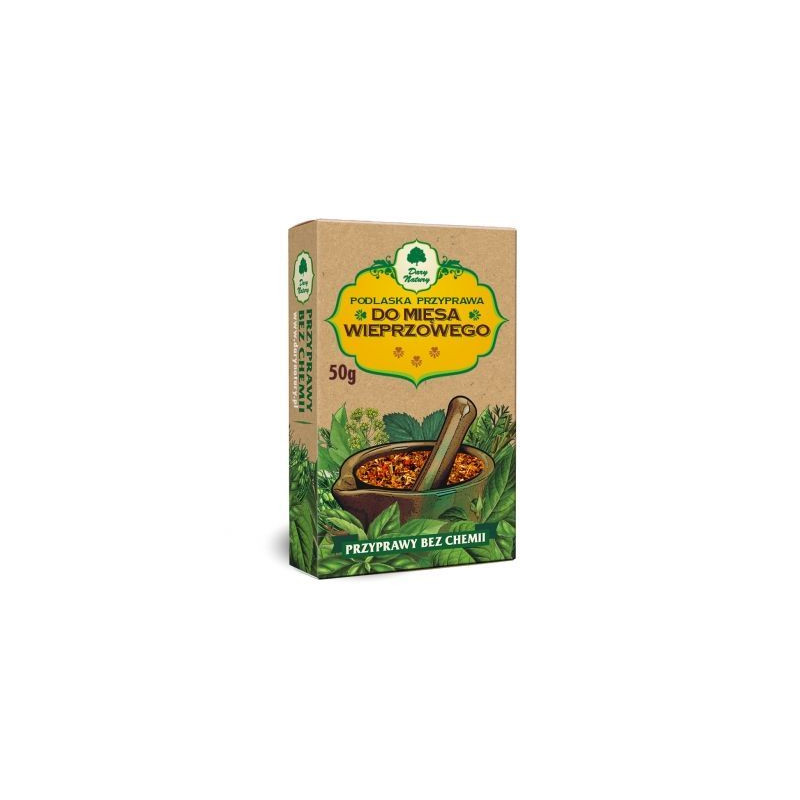 Dary Natury podlaska przyprawa DO MIĘSA WIEPRZOWEGO mieszanka przypraw 50g