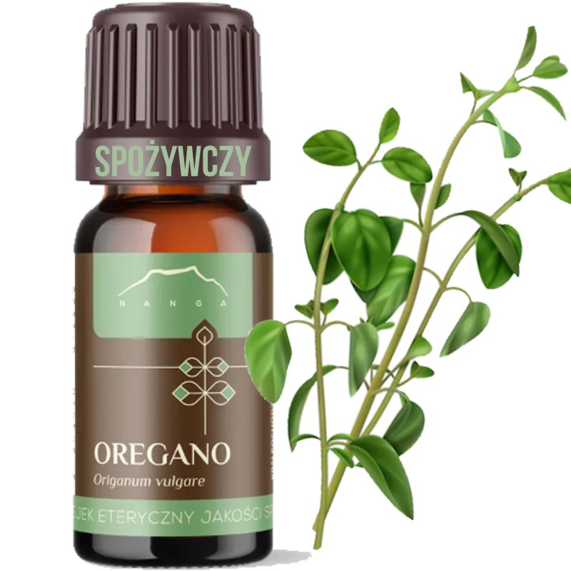 NANGA OLEJEK ETERYCZNY 100% OREGANO na ODPORNOŚĆ poprawia
