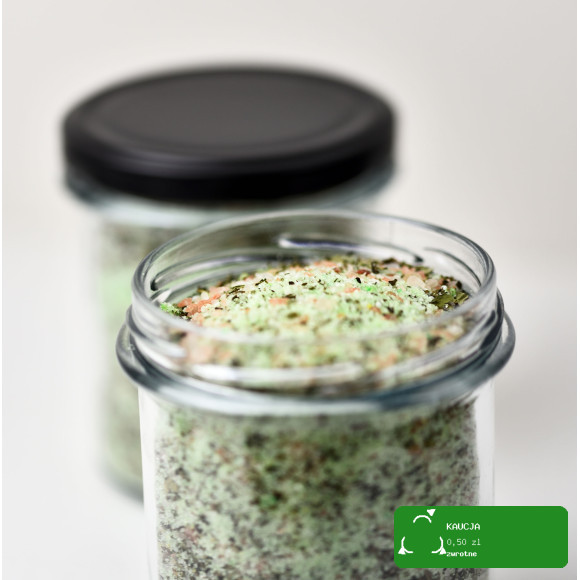 KAMELEON KULINARNY sól do kąpieli ZIOŁOWO-EUKALIPTUSOWA 300g (słoik)