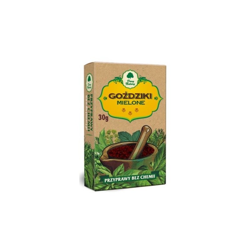 Dary Natury GOŹDZIK GOŹDZIKI --- MIELONE --- 30g kartonik