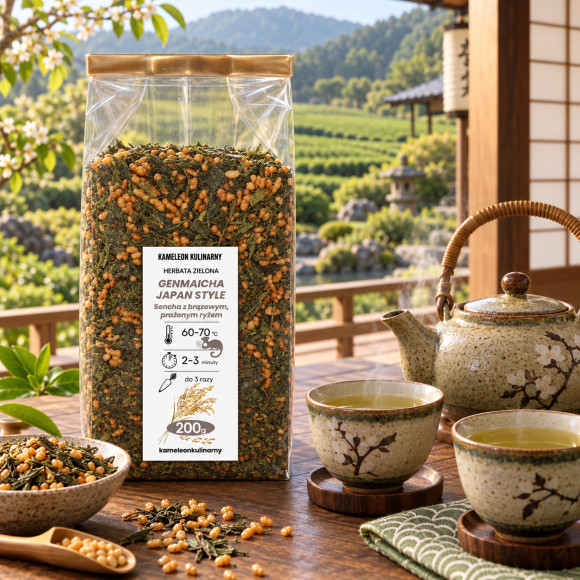 HERBATA ZIELONA GENMAICHA JAPAN STYLE z ryżem 200g