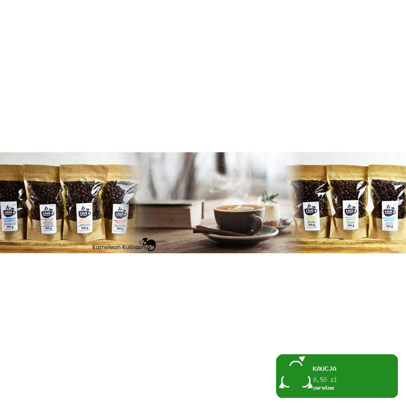 KAWA SMAKOWA ziarnista VANILLA 500g słodka wanilia