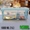 POJEMNIK SZKLANY DUO LUNCHBOX pokrywa 1000ml 1L