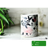 KOMINEK zapachowy CERAMICZNY na olejki woski KOLOROWE KWIATY z granatem