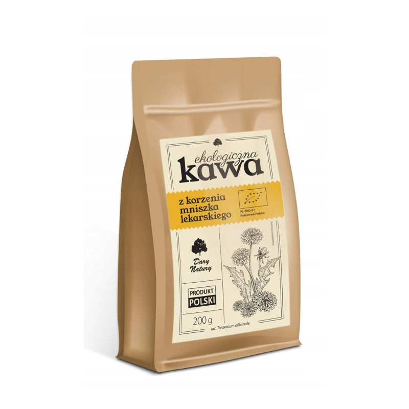 eko KAWA Z korzenia MNISZKA LEKARSKIEGO 200g dla diabetyków DARY NATURY