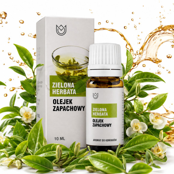 OLEJEK ZAPACHOWY eteryczny ZIELONA HERBATA herbaciany 10ml aromaterapia