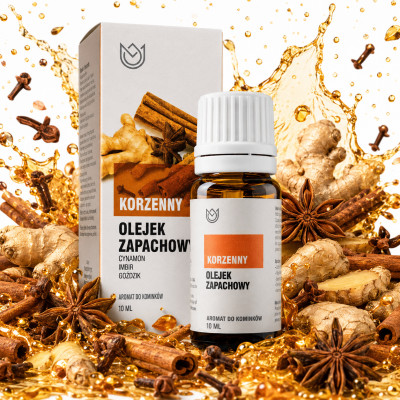 OLEJEK ZAPACHOWY KORZENNY cynamon imbir goździk 12