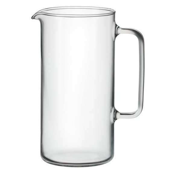 DZBANEK SZKLANY żaroodporny CYLINDER 1L (1000ml) na napoje soki wodę