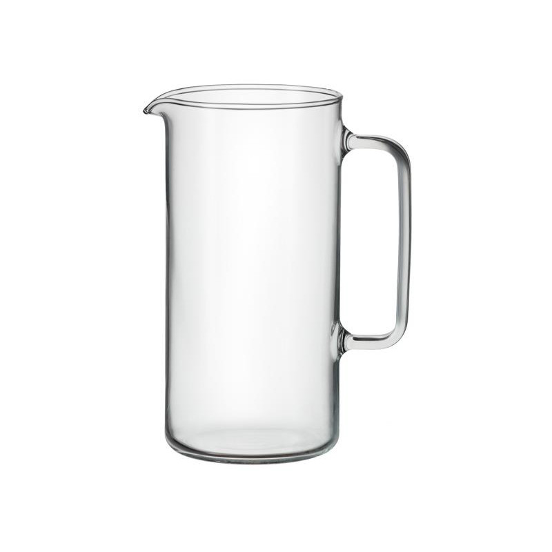 DZBANEK SZKLANY żaroodporny CYLINDER 1L (1000ml) na napoje soki wodę