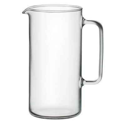 DZBANEK SZKLANY żaroodporny CYLINDER 1L (1000ml) na napoje soki wodę