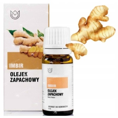 OLEJEK ZAPACHOWY eteryczny IMBIR Imbirowy 10ml zapach do
