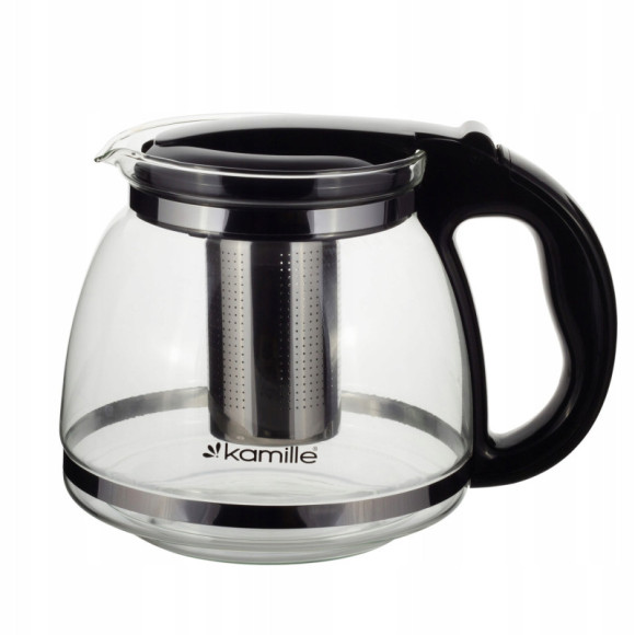 DZBANEK METALOWY ZAPARZACZ DO HERBATY ZIÓŁ duży 2000ml 2L Kamille KM0780XL DZBANEK METALOWY ZAPARZACZ DO HERBATY ZIÓŁ duży 2000ml 2L Kamille KM0780XL