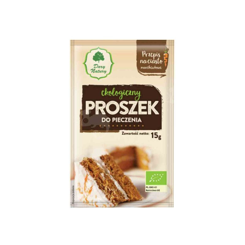 PROSZEK DO PIECZENIA ekologiczny DARY NATURY 15g 1 sztuka