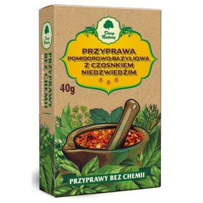 Dary Natury PRZYPRAWA POMIDOROWO-BAZYLIOWA POMIDOR BAZYLIA