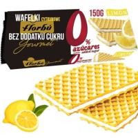 FLORBU WAFELKI NADZIEWANE CYTRYNOWE Cytryna LIMON ze stewią