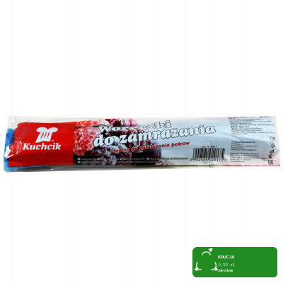 WORECZKI DO MROŻENIA zamrażania 6L 30x40cm 50szt