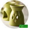 KOMINEK ceramiczny DO AROMATERAPII olejków i wosku na t-lighty SELEDYNOWY