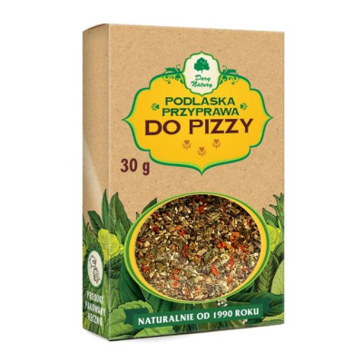 PODLASKA PRZYPRAWA DO PIZZY PIZZA mieszanka przypraw ziół 30g DARY NATURY