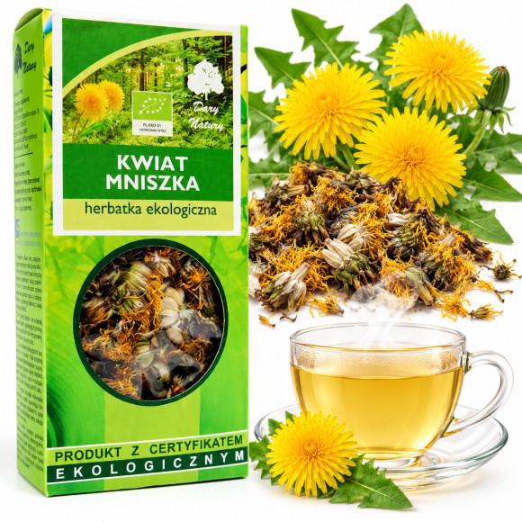MNISZEK LEKARSKI kwiat MNISZKA LEKARSKIEGO EKOLOFGICZY eko 25g DARY NATURY