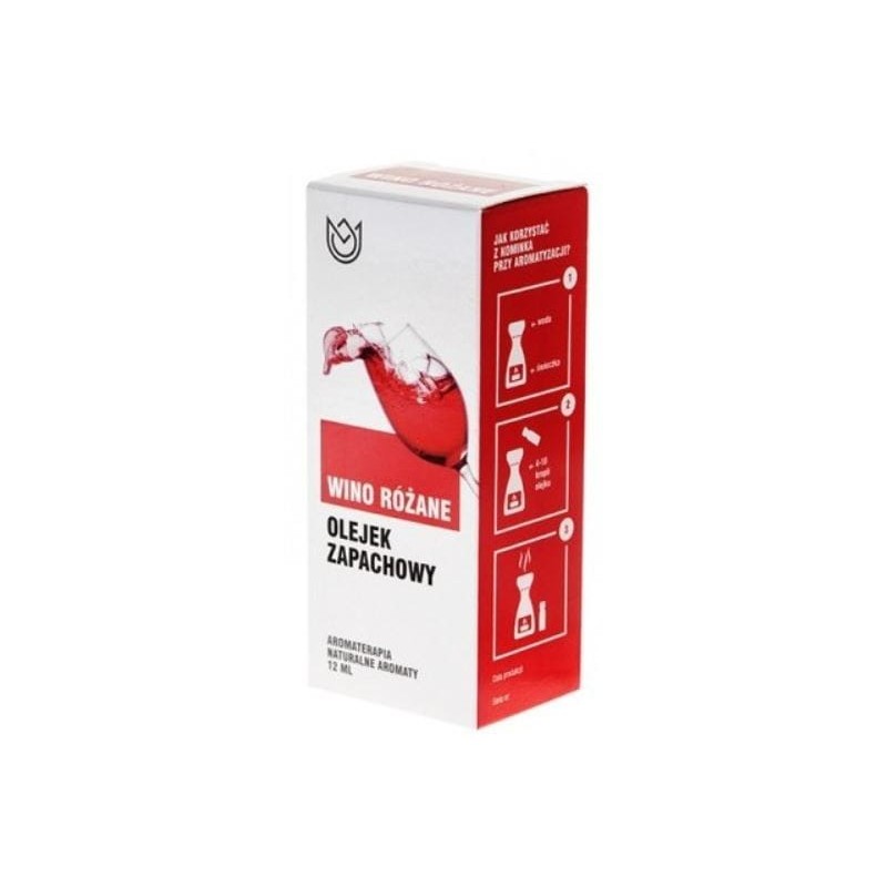 OLEJEK ZAPACHOWY eteryczny WINO RÓŻANE róża 10ml do
