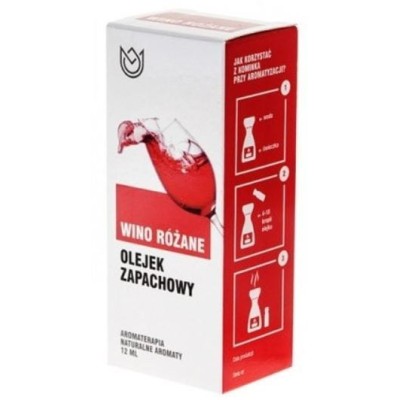 OLEJEK ZAPACHOWY eteryczny WINO RÓŻANE róża 10ml do