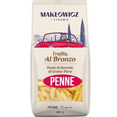 Makłowicz  MAKARON PENNE rurki do sosów zapiekanek zup zupy