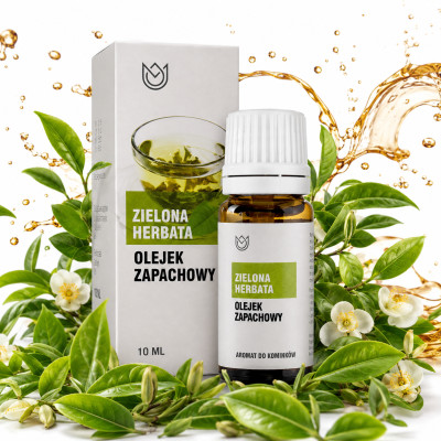 Naturalny OLEJEK ETERYCZNY 100% ZIELONA CYTRYNA cytrus 10ml masaż aromat