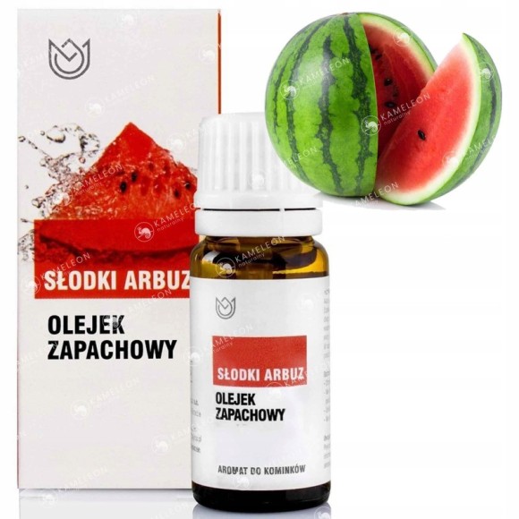 OLEJEK ZAPACHOWY eteryczny SŁODKI ARBUZ 10ml SŁODKI RZEŚKI