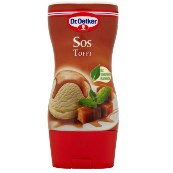DR. OETKER SOS O SMAKU TOFFI 200G DO LODÓW CIAST DESERÓW