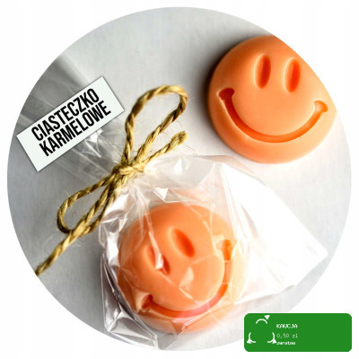 MYDŁO MYDEŁKO glicerynowe SMILE CIASTECZKO KARMEL