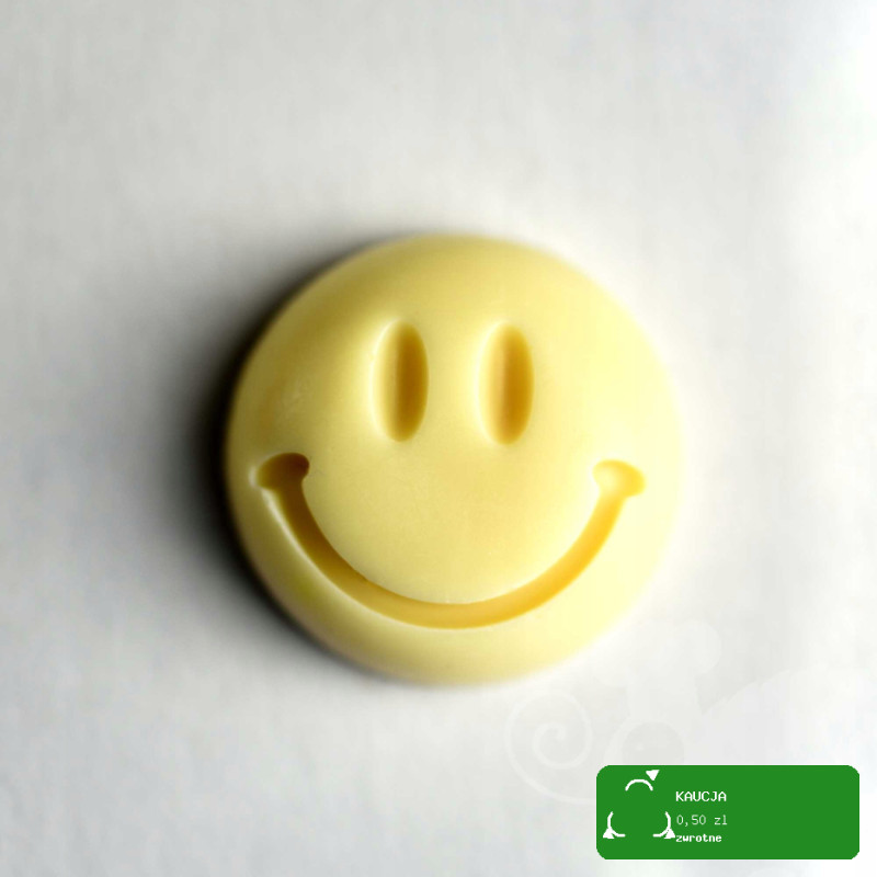 MYDŁO MYDEŁKO ręcznie robione SMILE buźka WANILIA