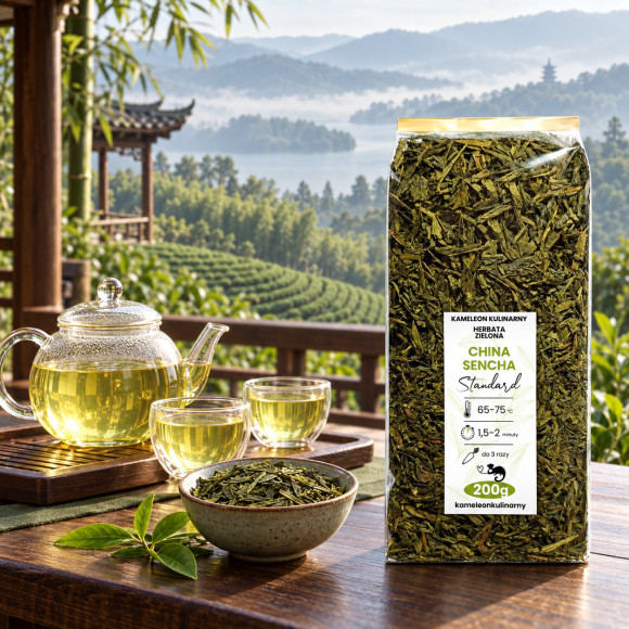 HERBATA ZIELONA CHINA SENCHA standard 200g