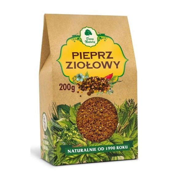PIEPRZ ZIOŁOWY mieszanka DO MIĘS POTRAW Z JAJ SAŁATEK 200g