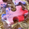 ZESTAW PREZENTOWY prezent MYDŁA mydełka PUZZLE