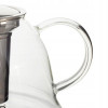 DZBANEK SZKLANY Z ZAPARZACZEM ZAPARZACZ do HERBATY ZIÓŁ 1500ml 1,5L Kamille