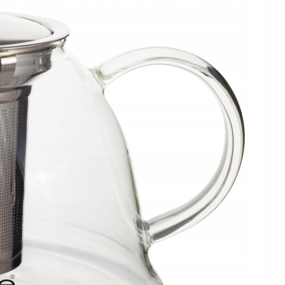 DZBANEK SZKLANY Z ZAPARZACZEM ZAPARZACZ do HERBATY ZIÓŁ 1500ml 1,5L Kamille