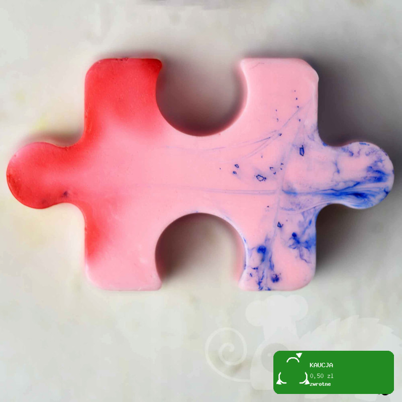 MYDŁO ręcznie robione PUZZLE PUZEL winogrono melon
