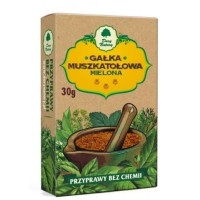 GAŁKA MUSZKATOŁOWA cała przyprawy bez chemii 30G DARY NATURY