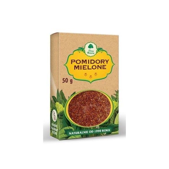 POMIDOR POMIDORY SUSZONE  MIELONE 50g przyprawa DARY NATURY