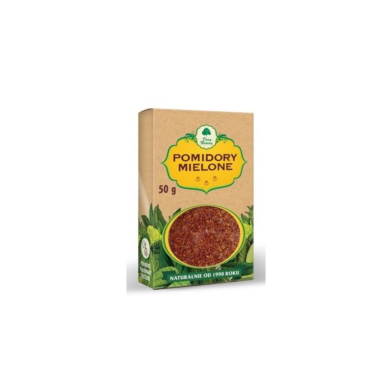 POMIDOR POMIDORY SUSZONE  MIELONE 50g przyprawa DARY NATURY