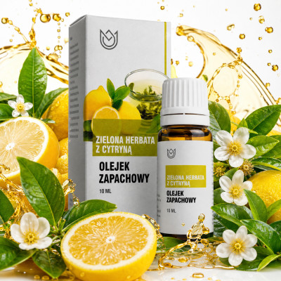 OLEJEK ZAPACHOWY ZIELONA HERBATA Z CYTRYNĄ CYTRYNA + Zielona Herbata 10ml