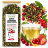 KAMELEON KULINARNY HERBATA zielona Sencha ŻURAWINOWA z truskawką 50g