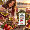 KAMELEON KULINARNY HERBATA zielona Sencha ŻURAWINOWA z truskawką 50g