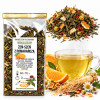 KAMELEON KULINARNY HERBATA zielona Sencha ŻEŃ-SZEŃ z POMARAŃCZĄ 50g