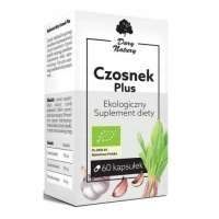 CZOSNEK PLUS EKO 60kaps DARY NATURY wsparcie SERCE