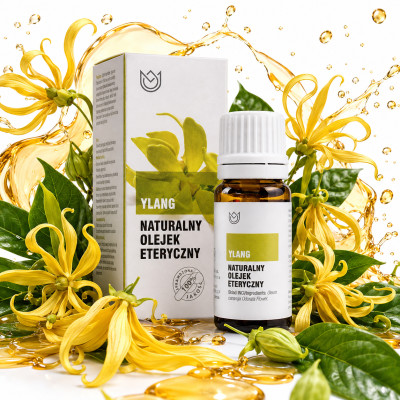 Naturalny OLEJEK ETERYCZNY YLANG YLANG Jodlik wonny antydepresyjny 10ml