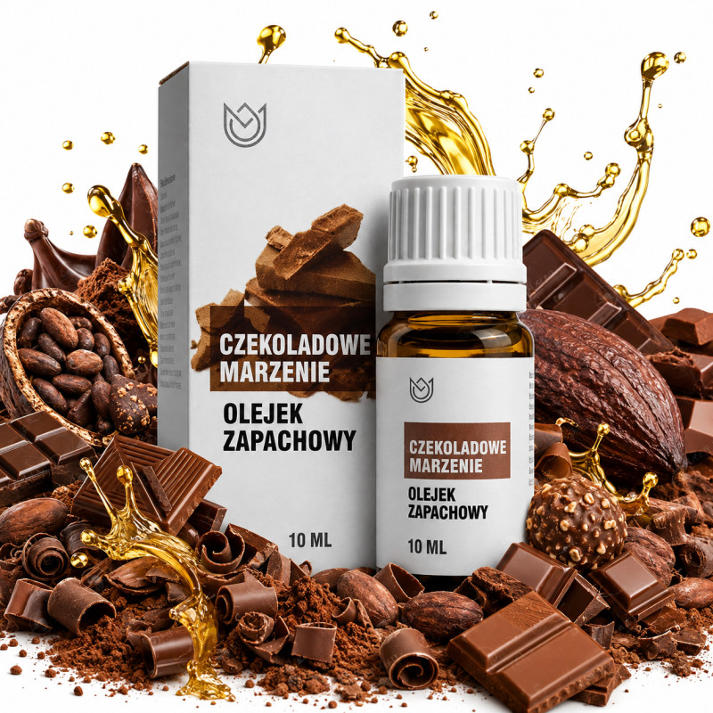 OLEJEK ZAPACHOWY CZEKOLADOWE MARZENIE 10ml Czekoladowy Aromat do kominków