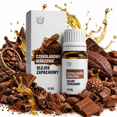 OLEJEK ZAPACHOWY CZEKOLADOWE MARZENIE 10ml Czekoladowy Aromat do kominków