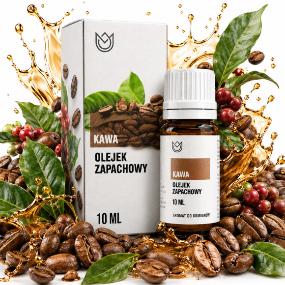 OLEJEK ZAPACHOWY eteryczny KAWA Kawowy zapach KAWY COFFEE 10ml aromaterapia